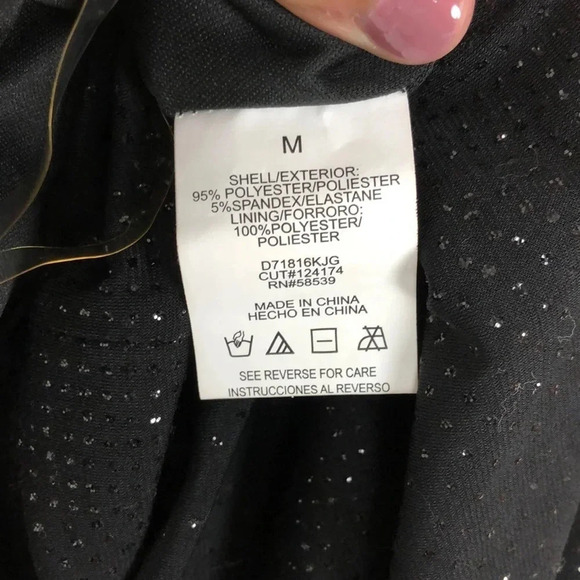 Speechless Macy’s New Juniors Medium Sleeveless Glitter Bodycon Dress - Picture 11 of 13